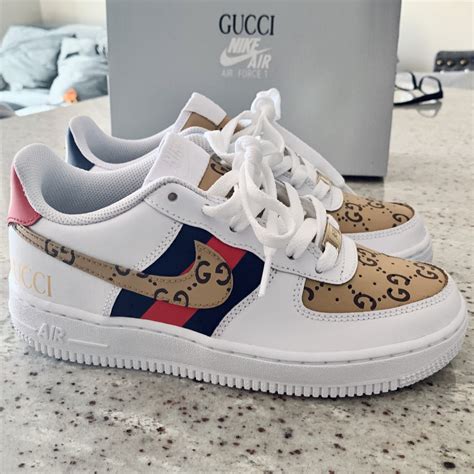 nike air force 1 high gucci|gucci af1 low gg fabric.